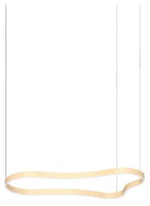 Ideal Lux - Lampadario LED a sospensione con filo WAVES LED/45W/230V CRI 90 ottone