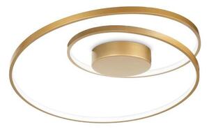Ideal Lux - Plafoniera LED dimmerabile OZ LED/48W/230V diametro 60 cm CRI 90 oro