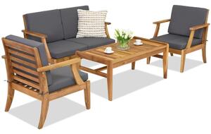 Mobili da giardino in legno di acacia Danang Coffee 4 Garden Point