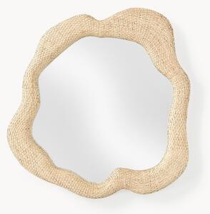 Specchio da parete in rattan Nuzana
