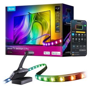 Govee - TV Backlight 3 Pro 75-85" Retroilluminazione SMART LED per TV RGBIC Wi-Fi