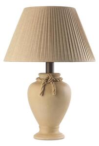 ONLI - Lampada da tavolo TRECCIA 1xE27/22W/230V 65 cm beige