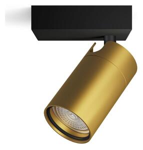 Philips - Luce Spot da bagno IDRIS 1xGU10/5W/230V IP44 nero/oro