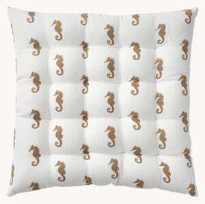 Cuscino sedia in cotone Seahorse