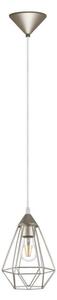 Eglo 33617 - Lampadario a sospensione su cavo TARBES 1xE27/60W/230V