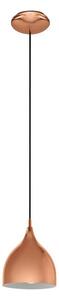 Eglo 55284 - Lampada a sospensione CORETTO su cavo, 1xE27/60W/230V, finitura rame