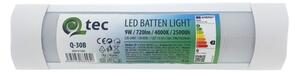 Lampada LED sottopensile QTEC LED/9W/230V 30 cm bianco