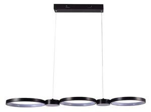 Lampadario LED a sospensione con filo LED/38W/230V 4000K nero