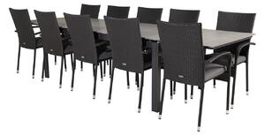 Tavolo e sedie set Dallas 2507Bianco plastica