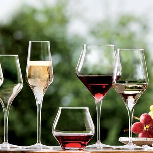 <p>Collezione di calici flute eleganti e moderni, raccomandati per wine bar, enoteche e ristoranti per la degustazione di vini Burgundy, Barolo, Bourgogne, Nebbiolo, Pinot Nero..</p>