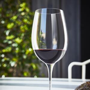 Calici grandi vini eleganti, maneggevoli e resistenti in vetro cristallino ad alta trasparenza e purezza, molto apprezzato nel settore della ristorazione professionale