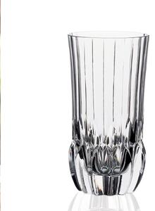 <p>Elegante set di bicchieri in cristallo finemente lavorato, linee classiche e slanciate, ideale per una tavola chic e raffinata.</p>