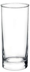 Bicchiere cooler in vetro trasparente, elegante e semplice nelle linee, adatto per una tavola raffinata e chic oppure nei momenti di festa con amici
