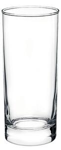 Bicchiere whisky in vetro trasparente, elegante e semplice nelle linee, adatto per una tavola raffinata e chic oppure nei momenti di festa con amici