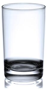 Bicchiere piccolo adatto a casa come al bar per servire whisky, liquori dolci o amari, cocktails creativi, versatile, semplice, dall'aspetto molto gradevole. Vetro extra trasparente, design moderno, fondo alto e compatto