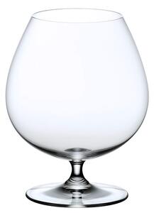 Calice in vetro cristallino soffiato ampio e ben capiente di grande tradizione, adatto per far emergere la profondità degli aromi e l'intensità dei sapori dei migliori brandy