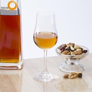 Calice speciale raccomandato per whisky di qualità come Glenfiddich, Lagavulin, Laphroaig oppure per bourbon, canadese o misto, adatto anche per distillati vari, brandy alla frutta e rhum