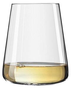 Un bicchiere di straordinaria bellezza nella sua semplicità ed essenzialità, 100% cristallo senza piombo, ideale per esaltare tutti i sapori e gli odori di pregiati vini bianchi