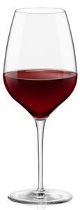 Eleganza e stile italiano, vetro sonoro di altissima purezza e qualità, bordi sottili, leggero e resistente, dedicato all alta sommellerie, raccomandato per vini rossi maturi