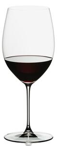 Calice ampio ideale per vini giovani, corposi e per vini rossi complessi e ricchi di tannino, ne attenua ruvidità ed asperità, esaltandone il frutto ed il corpo