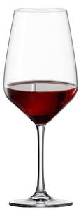 Semplice, piacevole, per veri intenditori, calice per vini rossi in vetro cristallino, brillante, extra trasparente, super resistente, facilmente lavabile in lavastoviglie