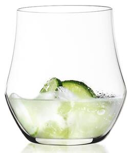 Bicchiere da acqua e bibita bilanciato e resistente in cristallo Luxion, ideale per la degustazione