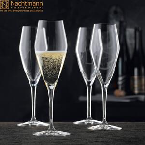 Nachtmann ViNova Champagne Set 4 Calici Flute 28 cl In Cristallo