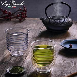 Bormioli Luigi Thermic Glass Asagao Set 2 Tazze The 23,5 cl In Vetro Termico