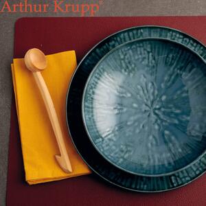 Paderno Arthur Krupp Fusion Blue Servizio Piatti 12 Pezzi In Porcellana