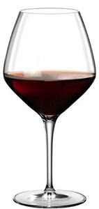 <p>Calice professionale in vetro cristallino dal design contemporaneo, particolarmente indicato per la degustazione di vini rossi e corposi.</p>