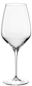 <p>Calice professionale in vetro cristallino dal design contemporaneo, particolarmente indicato per la degustazione di vini rossi intensi e forti.</p>