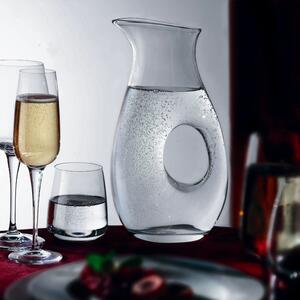 Prestigiosa linea di bicchieri per acqua dal design tradizionale ed elegante in armonia con la migliore tradizione enogastronomica italiana