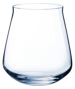 Soft è un bicchiere adatto per servire vini bianchi, vini rosè, whisky e acqua minerale sia liscia che gassata. Nuovissimo vetro cristallino Krysta extra resistente, perfettamente trasparente, super brillante