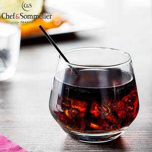 Deliziosi bicchieri in vetro cristallino sottile e resistente dai contorni puliti e dalle linee perfette, adatti per abbellire una tavola chic e moderna. Ideali per servire whisky, vino, aperitivi