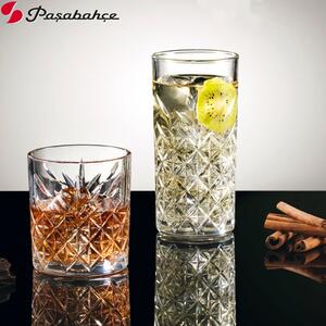 Pasabahce Timeless DOF Bicchiere Whisky 34,5 cl Set 4 Pz
