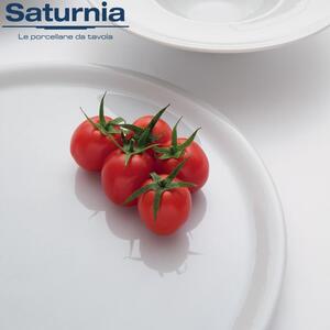 Saturnia Napoli Piatto Pizza Bianco 31 Cm Set 6 Pz Porcellana