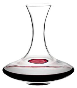 Decanter per vini in cristallo fatto a mano. Vetro estremamente trasparente e brillante. Maneggevole. Ideale per vini rossi invecchiati e di lungo corso. Ottima idea regalo
