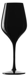 Calice vino unico e affascinante e originale in un'esclusiva colorazione nero. Un autentico mix di fascino e glamour. Autentico vetro cristallino perfettamente igienico. Prodotto in Germania