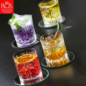 RCR Mixology Set 4 Bicchieri In Vetro Cristallino