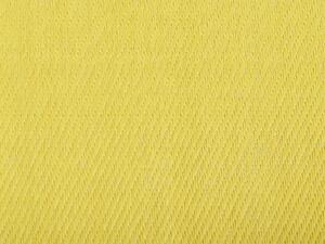 Tappeto per esterni Mat giallo sintetico 120x180 cm resistente alle intemperie moderno Beliani