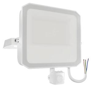Faro LED 100W IP65 Bianco con Sensore di Movimento e OSRAM chip LED Colore Bianco Naturale 4.000K