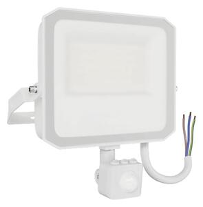 Faro LED 50W IP65 Bianco con Sensore di Movimento e OSRAM chip LED Colore Bianco Caldo 3.000K