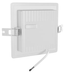 Pannello LED Quadrato 6W foro da 100 a 110mm CCT Bianco Variabile - LEDISENS Colore Bianco Variabile CCT