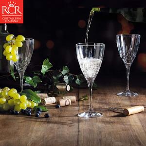 Calice da vino,acqua e cocktail con una rivisitazione moderna dei decori classici. Creato per chi ama valorizzare i momenti conviviali con gusto