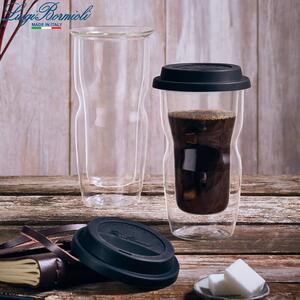 Bormioli Luigi Thermic Glass Coffee On The Go Large 46 cl Contenitore In Vetro Termico