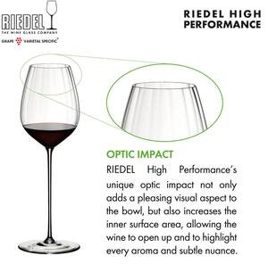 Riedel High Performance Cabernet Clear Calice Vino 83,4 cl In Cristallo