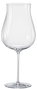 <p>Calice in cristallo soffiato elegante e leggero particolarmente indicato per la degustazione di grandi vini rossi come Pinot Nero, Nebbiolo, Sangiovese o vini lungamente affinati e con una buona trasparenza.</p>