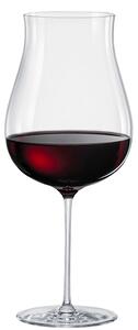 <p>Calice in cristallo soffiato elegante e leggero particolarmente indicato per la degustazione di grandi vini rossi come Pinot Nero, Nebbiolo, Sangiovese o vini lungamente affinati e con una buona trasparenza.</p>