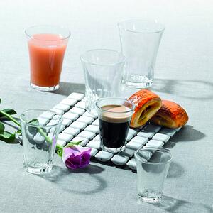 <p>Bicchiere robusti, resistenti, infrangibili, molto usati nella ristorazione, nei bar e nelle case.</p>