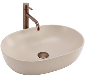 Lavabo da Appoggio Rea Lisa Mocca Matt